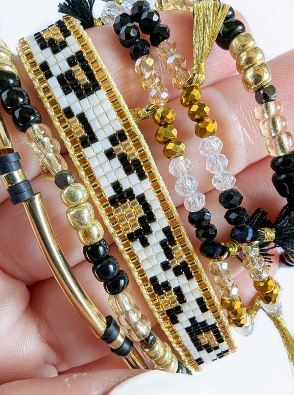 Erimish Bracelet Stack | Leopard