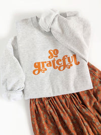 So Grateful Sweatshirt | Ash Grey