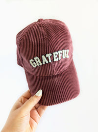 Grateful Ball Cap | Burgundy