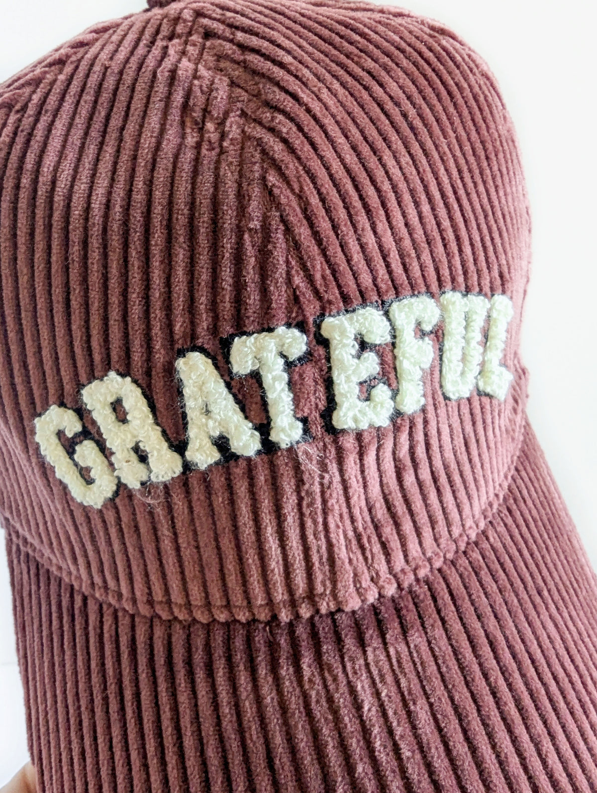 Grateful Ball Cap | Burgundy