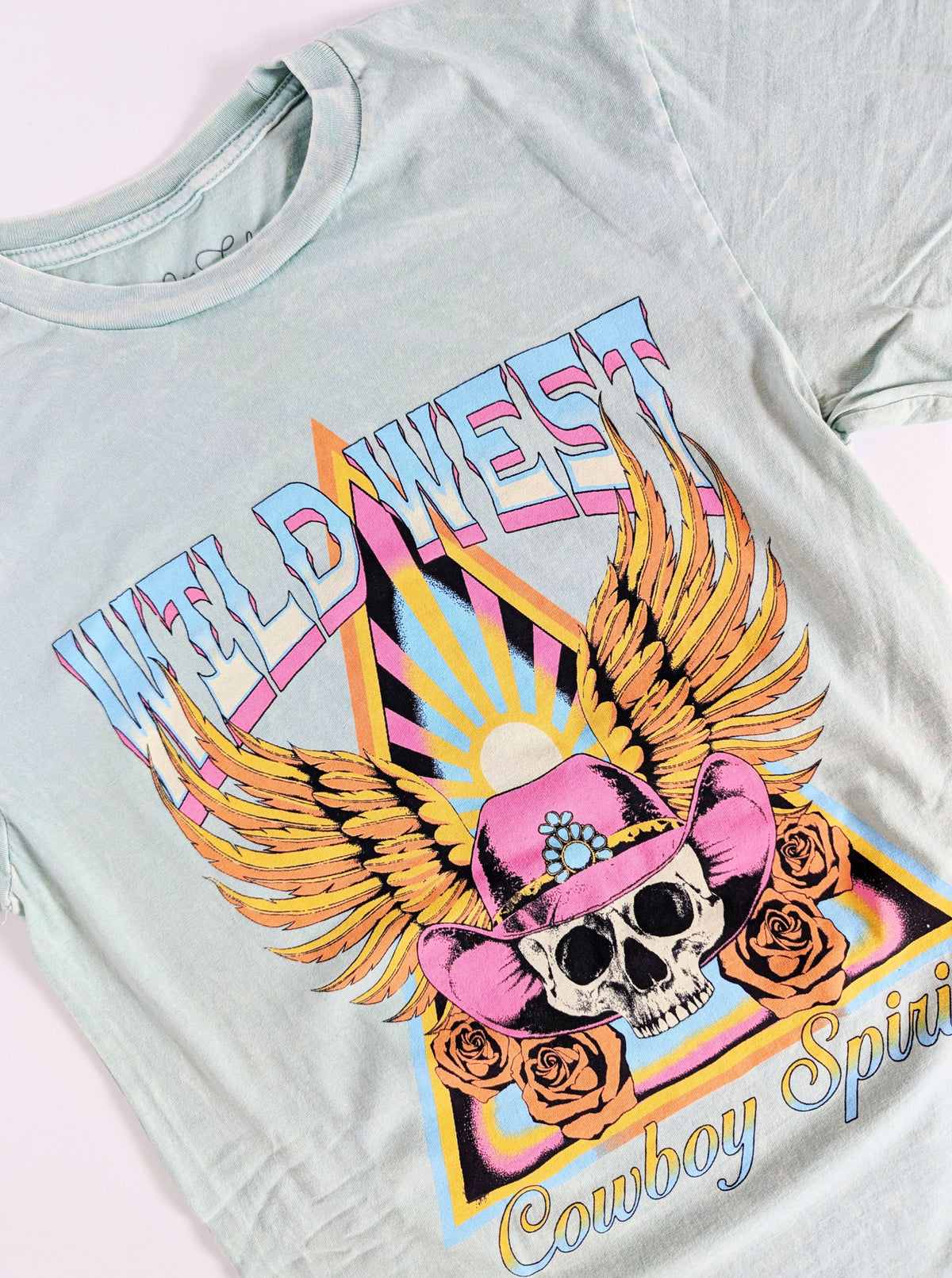 Wild West Graphic Tee | Mineral Mint