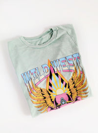 Wild West Graphic Tee | Mineral Mint