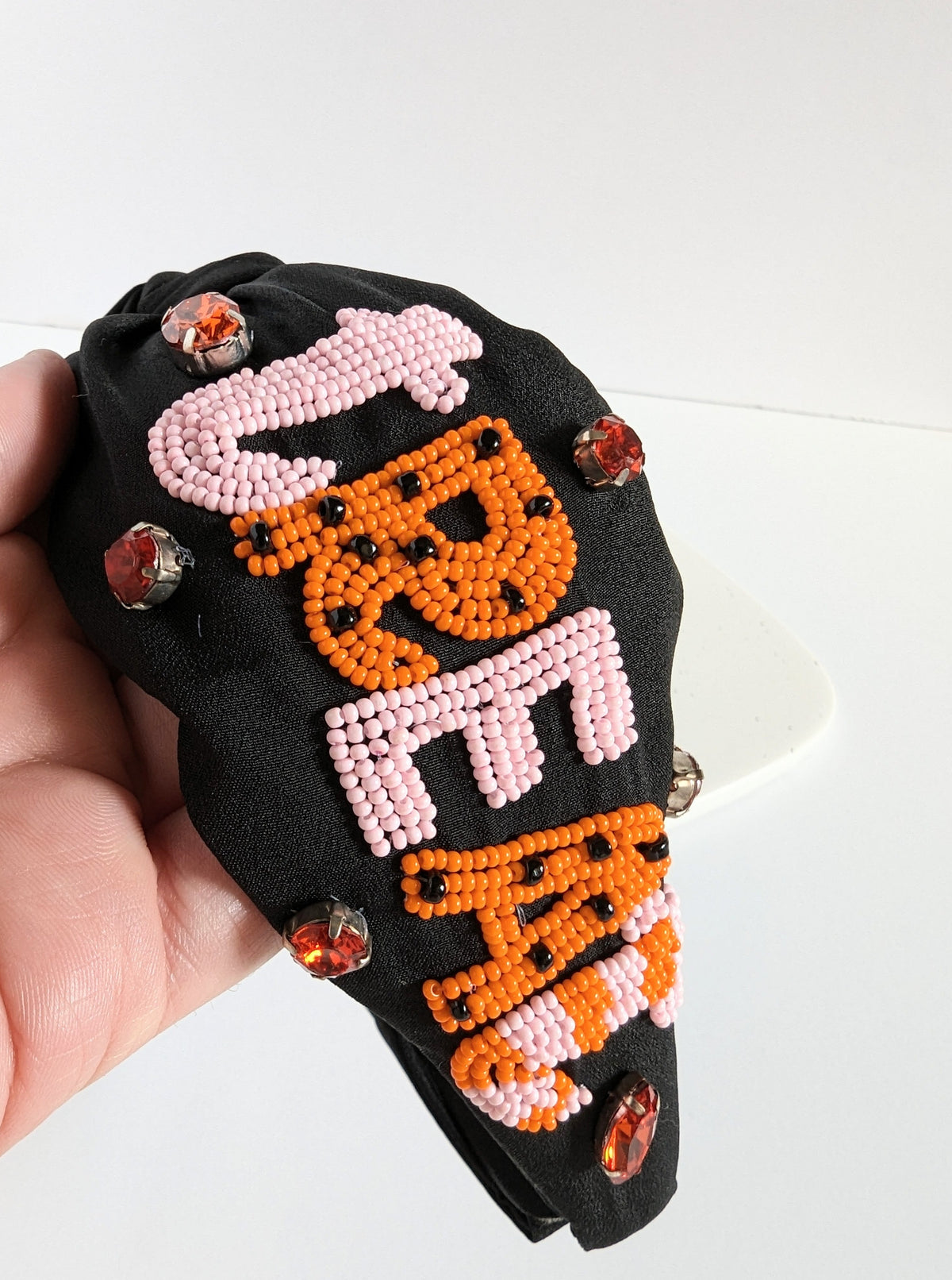 Trick or Treat Headband | Spooky Black