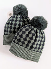 Harlequin Pom Beanie | 2 Color Options