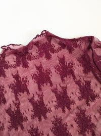 Lace Layering Top | Spruce or Cabernet