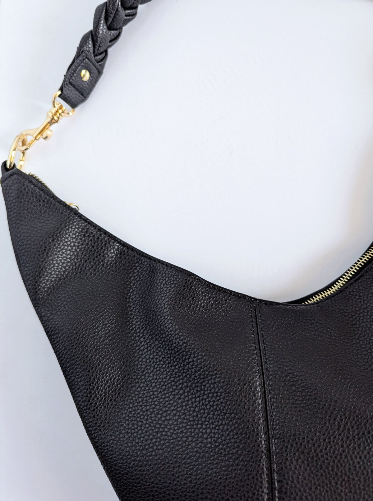 Shoulder Hobo Bag | Black