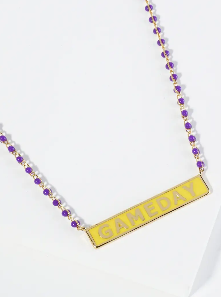 Gameday Dainty Necklace | 4 Team Colors