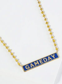 Gameday Dainty Necklace | 4 Team Colors