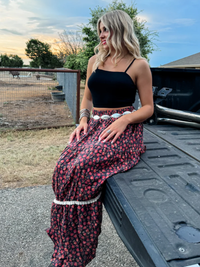 Floral Skirt | 2 Color Options