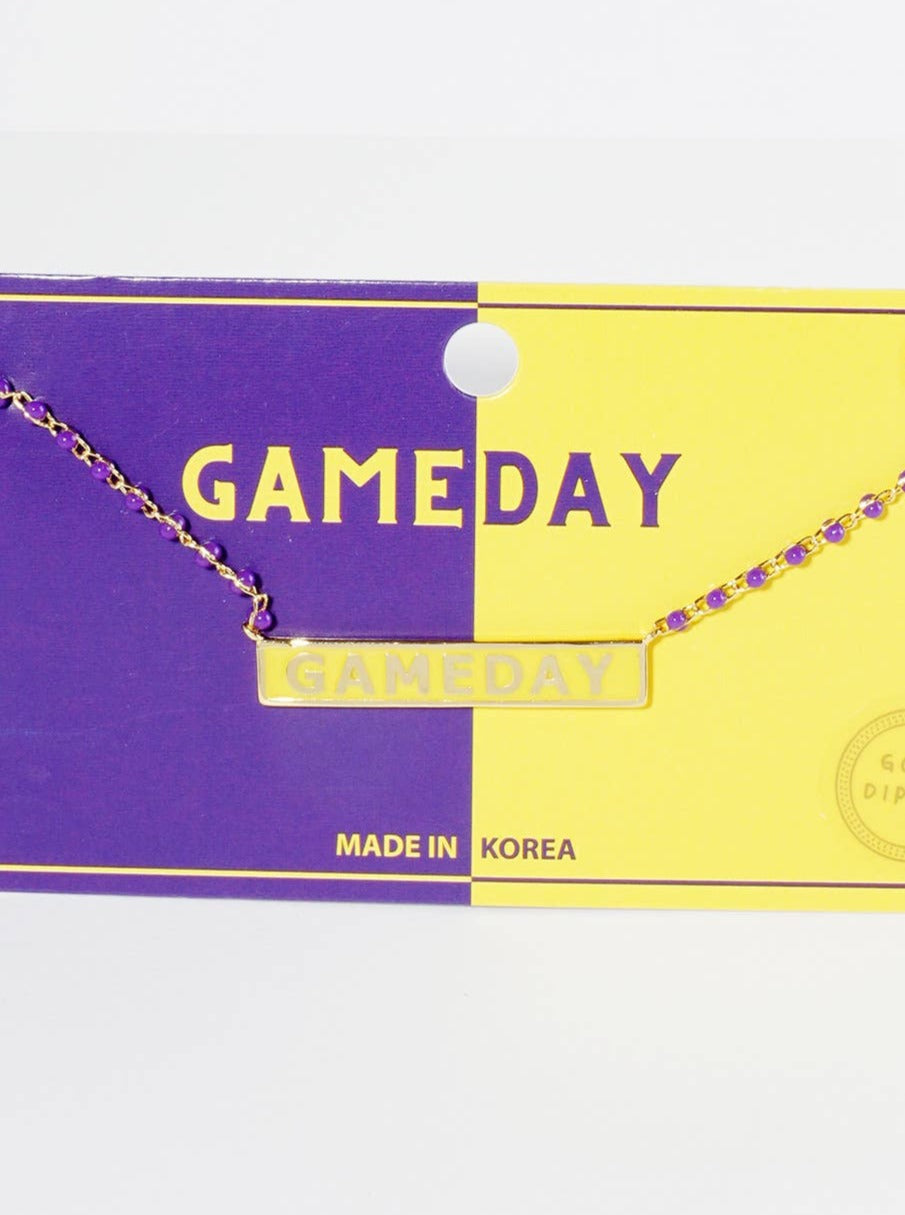 Gameday Dainty Necklace | 4 Team Colors